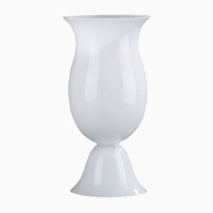 Vaso Poseidone in vetro bianco di VGnewtrend