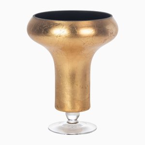 Glass Gold Leaf Athens Vase from VGnewtrend