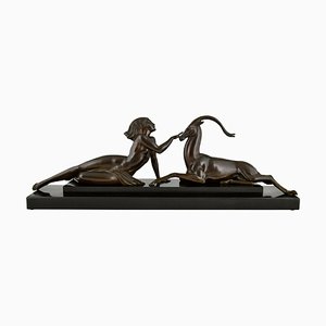 Art Deco Sculpture by Fayral Le Faguays for Max Le Verrier