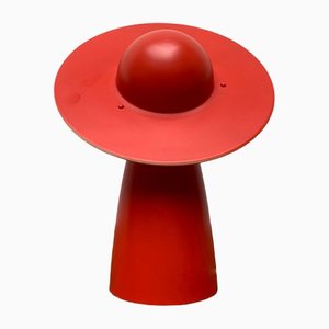 Lámpara de mesa suiza Mid-Century era espacial de Temde, años 60