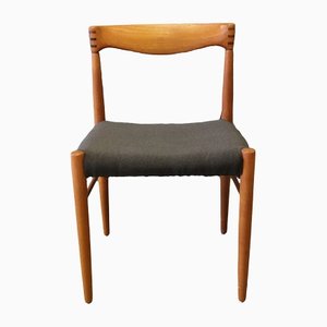 Chairs in Solid Teak by H.W. Klein for Bramin, Set of 6