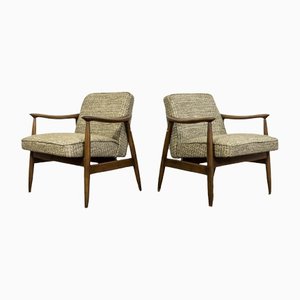 Set of GFM-87 Armchairs by Juliusz Kędziorek for GFM, 1960s