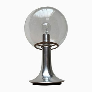 Vintage Space Age Globe Table Lamp, 1970s