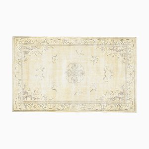 Alfombra turca vintage en beige