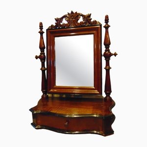 Art Nouveau Eclectic Dressing Table with Mirror
