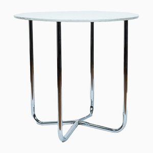 Bauhaus Style White Model 501A Side Table by Willem Hendrik for Gispen