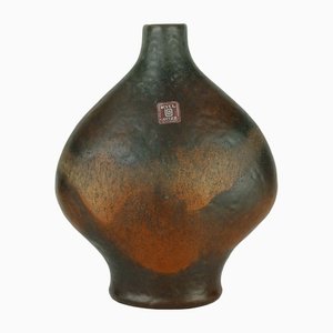 Modell Nr. 0871-27 Vase in Braun von Carstens Tönnieshof