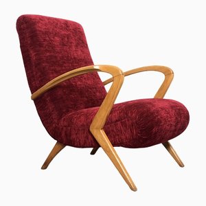 Italian Lounge Chair by Paolo Buffa, 1950s
