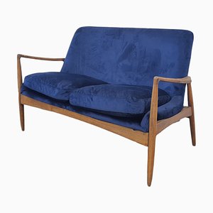 Mid-Century Style Two Seater Crispin Sofa by Andrew Martin