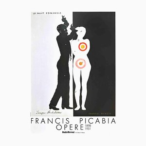 Picabia La Nuit Espagnole Exhibition Poster, 1986