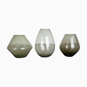 Turmalin Vases Attributed to Wilhelm Wagenfeld for WMF, Germany, 1960s, Set of 3