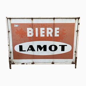 Iron Advertising Board from Biere Lamot