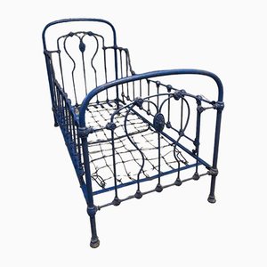 Industrial Iron Bed