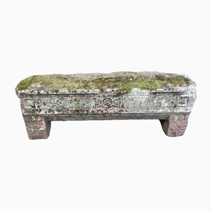 Antique Bench in Stone