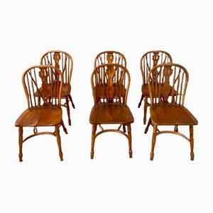 Antique Chairs in Wood, Set of 2