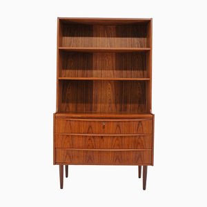 Credenza alta in teak, Danimarca, anni '60