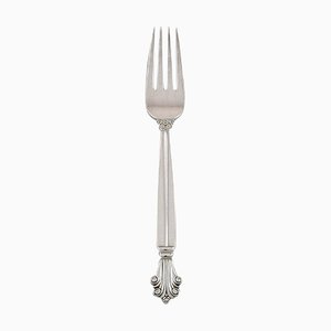 Acanthus Dinner Fork in Sterling Silver from Georg Jensen