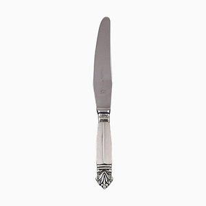 Cuchillo Acanthus de plata esterlina y acero inoxidable de Georg Jensen