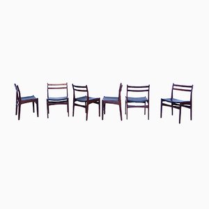 Danish Teak Dining Chairs from Frem Røjle, 1960s, Set of 6