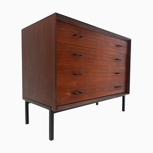 Mid-Century Modern Italian Chest of Drawers in Wood, 1960s