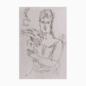 Pierre Bonnard, Sainte Monique, 1930, Gravure à l'Eau-Forte