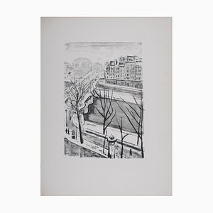 Albert Marquet, Les Quais De Paris, Rhapsodie Parisienne, 1950, Lithograph