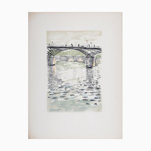 Albert Marquet, Le Pont Des Arts, Rhapsodie Parisienne, 1950, Litografía