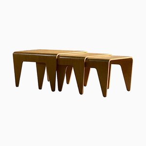 Nesting Tables by Marcel Breuer for Isokon, 1950, Set of 3