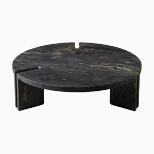 Marble Coffee Table by Fred Ganim for Agglomerati