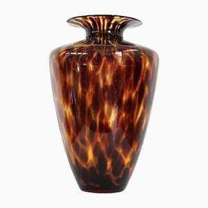 Large Italian Vase in Murano Art Glass, 1980s