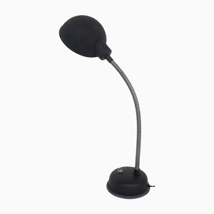 Black Desk Lamp with Articulated Arm, France, 1950s