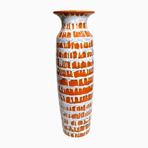 Tall Handmade Ceramic Floor Vase by Gaspar Kiraly, 1970s