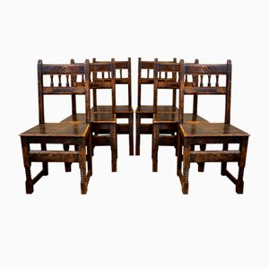 Flemish Dining Chairs, 20th Century, Set of 6