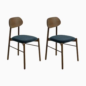 Caneletto Ottanio Bokken Upholstered Chairs by Colé Italia, Set of 2