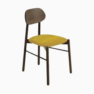 Bokken Caneletto Yellow Upholstered Chair by Colé Italia