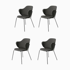 Grey Remix Chairs from by Lassen, Set of 4