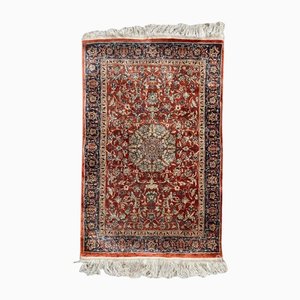 Tapis Sino Vintage du Moyen-Orient en Soie Fine