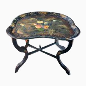 Hand Painted Tray Coffee Table, France, 1800s