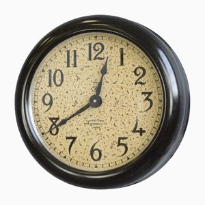 Vintage Bakelit Uhr von International Time Rec London, 1920er