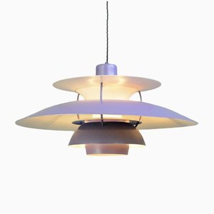 Lampe à Suspension Modèle Ph5 Violette de Louis Poulsen, 1960s