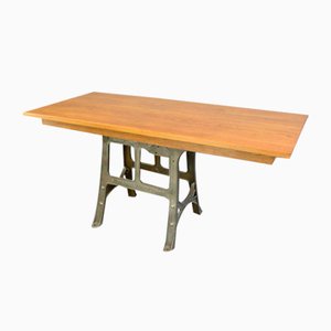 Large Industrial Table from Woods & Co, 1910s