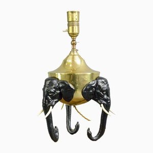 Lampe de Bureau Éléphant Début du 20ème Siècle