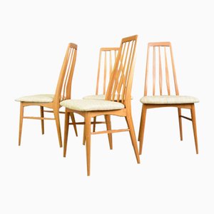 Eva Dining Chairs by Niels Koefoed for Koefoed Hornslet, 1960s, Set of 4