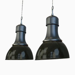 Bauhaus Model 530 Pendant Lights from Kandem, 1920s