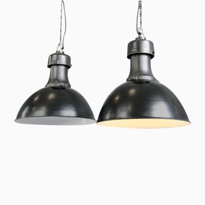 Industrial Factory Ceiling Lights from Rech, 1920s