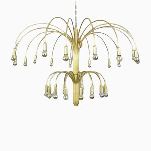 Large Mid-Century Ballroom Chandelier