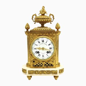 19th Century Napoleon III Gilt Bronze Pendulum Clock