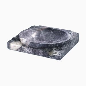 Raw Grey Marble Bowl by Pacific Compagnie Collection