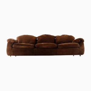Italian Leather Sofa from Iff International, 1970s
