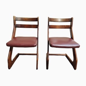 Vintage Mid-Century Chairs, Set of 2